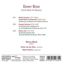 Danny Bond - French Music for Bassoon, 3 CDs