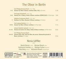 Xenia Löffler - Die Oboe in Berlin, CD