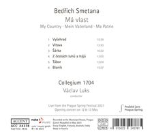 Bedrich Smetana (1824-1884): Mein Vaterland (incl."Die Moldau"), CD