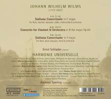 Johann Wilhelm Wilms (1772-1847): Sinfonie concertante C-Dur &amp; F-Dur, CD