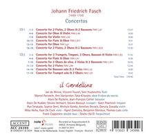 Johann Friedrich Fasch (1688-1758): Concerti, 2 CDs