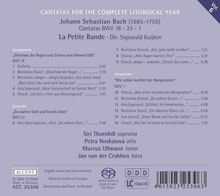 Johann Sebastian Bach (1685-1750): Kantaten BWV 1,18,23, Super Audio CD