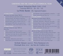 Johann Sebastian Bach (1685-1750): Kantaten BWV 36,61,62,132, Super Audio CD