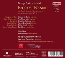 Georg Friedrich Händel (1685-1759): Passion nach Brockes HWV 48 "Der für die Sünden der Welt gemarterte und sterbende Jesus", 2 CDs