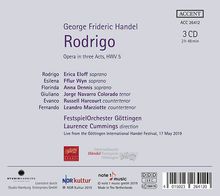 Georg Friedrich Händel (1685-1759): Rodrigo, 3 CDs