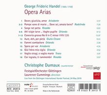 Georg Friedrich Händel (1685-1759): Arien, CD