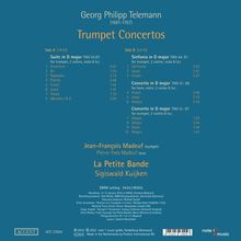 Georg Philipp Telemann (1681-1767): Trompetenkonzerte (140g), LP