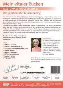 Tele-Gym 53 - Mein vitaler Rücken, DVD