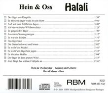Hein &amp; Oss: Halali, CD