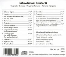 Schnuckenack Reinhardt (1921-2006): Ungarische Romanze, CD