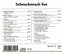 Franz "Schnuckenack" Reinhardt (1921-2006): Schnuckenack Live, CD