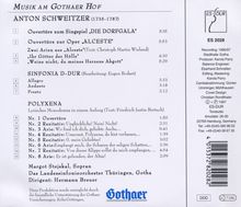 Anton Schweitzer (1735-1787): Sinfonia Nr.2 D-Dur, CD