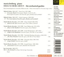 Maria Lettberg - Der Zaubergarten (Klaviertranskriptionen aus russischen Märchen), CD