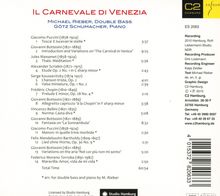 Michael Rieber - Il Carnevale di Venezia, CD
