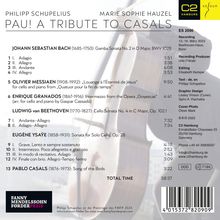 Philipp Schupelius - Pau! A Tribute to Casals, CD