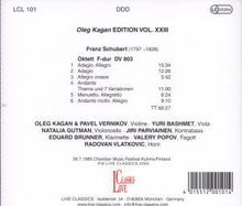 Franz Schubert (1797-1828): Oktett D.803, CD