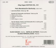 Felix Mendelssohn Bartholdy (1809-1847): Klaviertrio Nr.2 op.66, CD