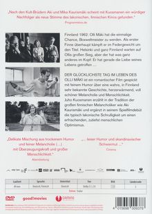 Der glücklichste Tag im Leben des Olli Mäki, DVD