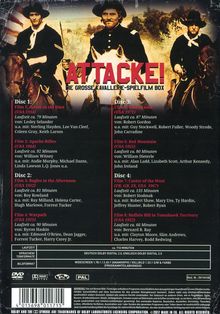 Attacke! - Die grosse Kavallerie-Spielfilm Box (8 Filme auf 4 DVDs), 4 DVDs