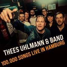 Thees Uhlmann (Tomte): 100.000 Songs Live in Hamburg (Dark Green Vinyl), 3 LPs