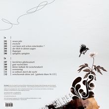 [a] 01 neues jahr 02 erwischt 03 wer kann sich schon entscheiden?  
Illustration: Vogel auf Blume.