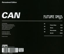 Can: Future Days (Remastered), CD