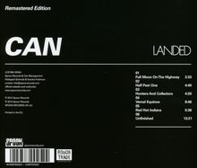 Can: Landed (Remastered), CD