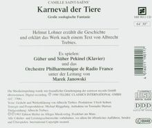 Camille Saint-Saens (1835-1921): Karneval Der Tiere, CD