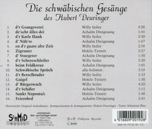 Schwäbische Gesänge des H. Deuringer, CD