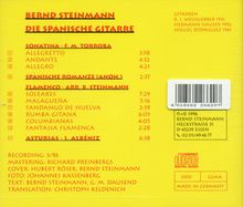 Bernd Steinmann - Die spanische Gitarre, CD