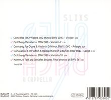 SLIXS - Quer Bach a cappella, CD