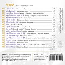 Marie-Luise Hinrichs - Visions, CD
