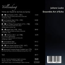Juliane Laake - Vollendung (Werke der Klassik für Viola da gamba), CD