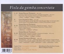 Viola da Gamba Concertata, CD