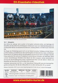 Die Eisenbahn in Nordrhein-Westfalen 1 - Ruhrgebiet, DVD