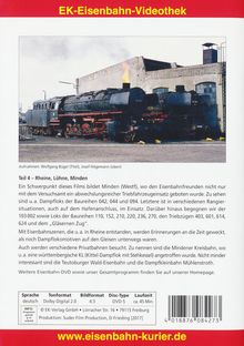 Die Eisenbahn in Nordrhein-Westfalen 4 - Rheine, Löhne, Minden, DVD