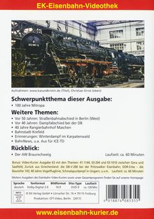 Eisenbahn Video-Kurier 135, DVD