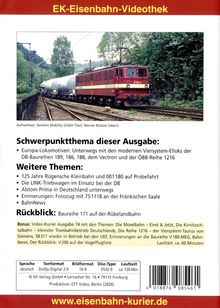 Eisenbahn Video-Kurier 146, DVD