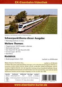 Eisenbahn Video-Kurier 152 - Schwerpunkt Normalspurbahnen im Harz, DVD
