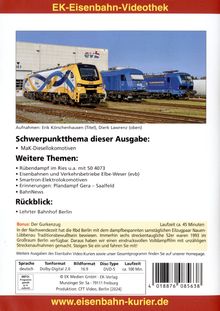 Eisenbahn Video-Kurier 163 - Schwerpunkt MaK-Diesellokomotiven, DVD