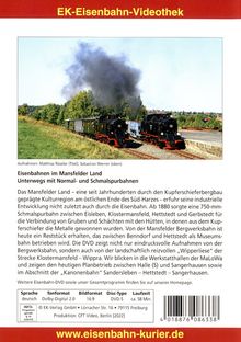 Eisenbahnen im Mansfelder Land - Unterwegs mit Normal- und Schmalspurbahnen, DVD