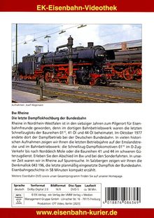 Bw Rheine - Die letzte Dampflokhochburg der Bundbahn, DVD