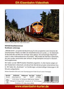 NOHAB - Diesellokomotiven: Rundnasen unterwegs, DVD