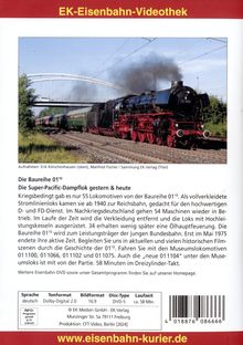 Baureihe 01.10 - Die Super-Pacific-Dampflok - gestern &amp; heute, DVD