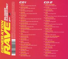 Generation Rave: 90s Dance Classics Only - The Big Best Of, 2 CDs