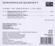 Ludwig van Beethoven (1770-1827): Streichquartette Nr.1 &amp; 2, CD