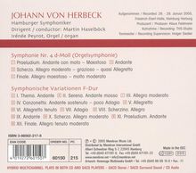 Johann von Herbeck (1831-1877): Symphonie Nr.4 (Orgelsymphonie), Super Audio CD