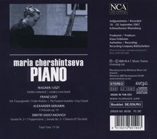 Maria Chershintseva,Klavier, CD