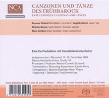 Canzonen und Tänze des Frühbarock, Super Audio CD