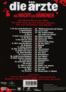 Die Ärzte: Die Nacht der Dämonen: Live, 2 DVDs
